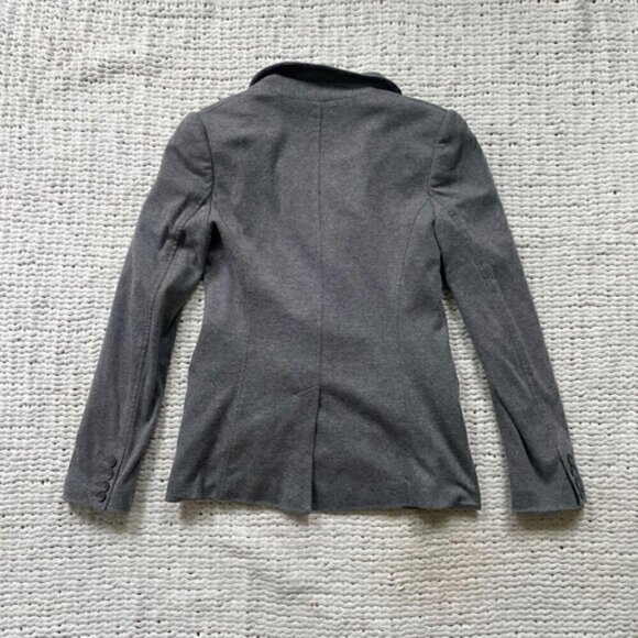 Talula Grey Pima Cotton Blazer - Picture 3 of 4